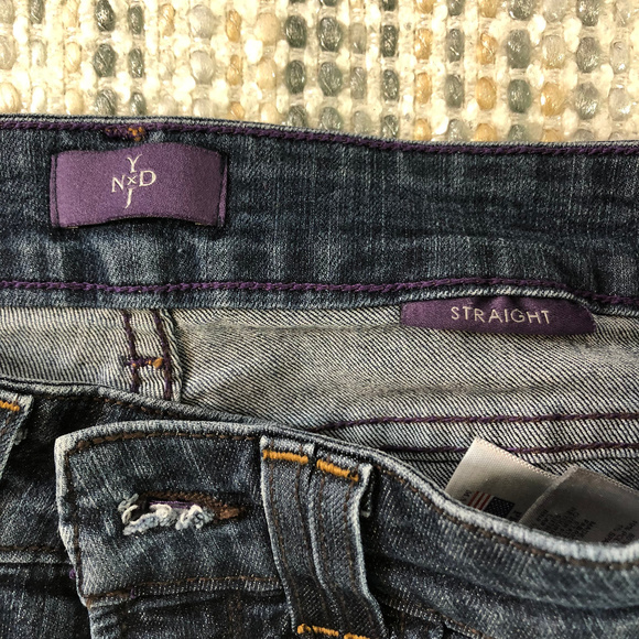NYDJ Hayden Straight Leg Jeans, Size 6 - Picture 7 of 8